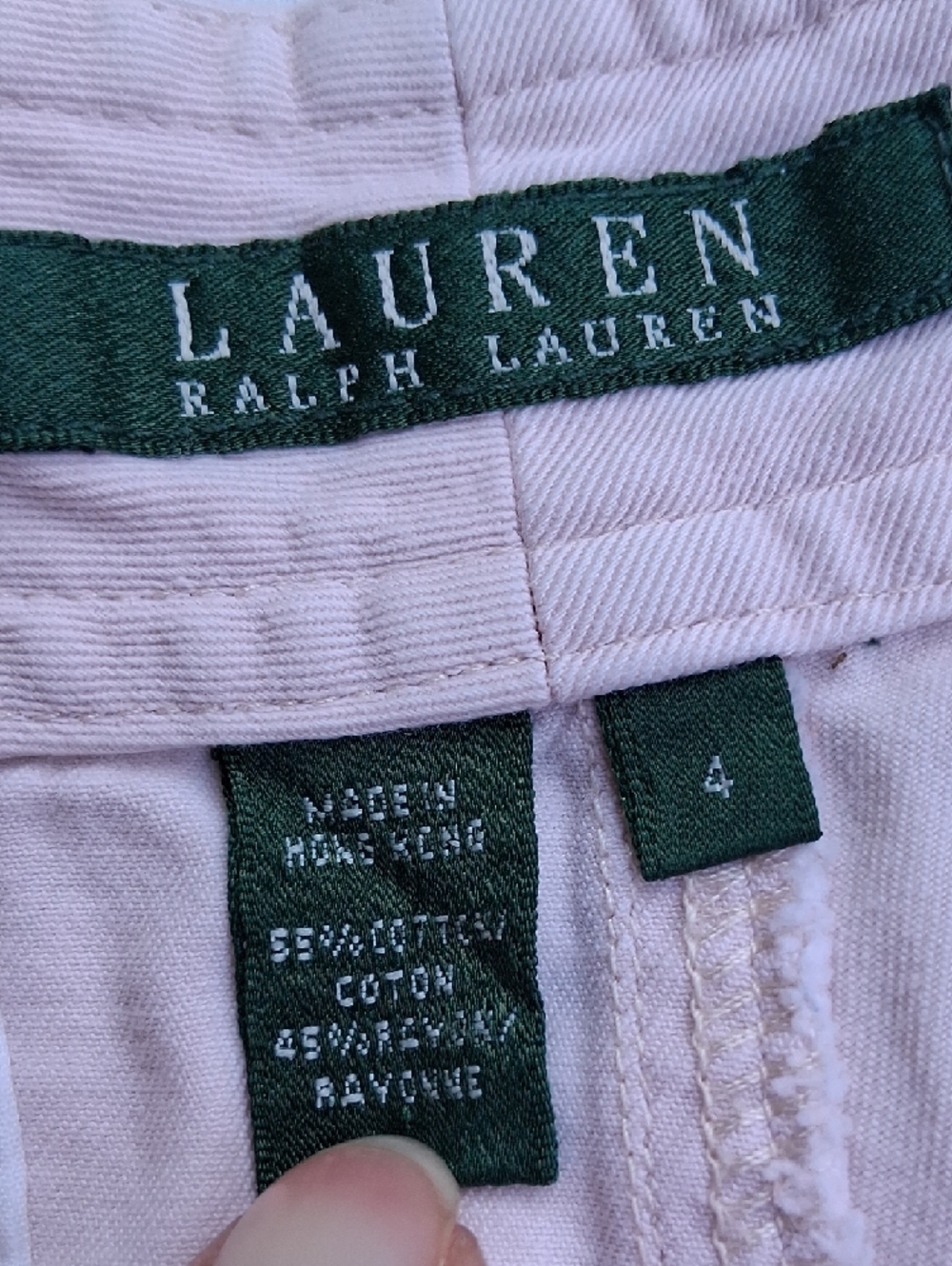Ralph Lauren Pale Pink Cargo Shorts - Picture 3 of 16